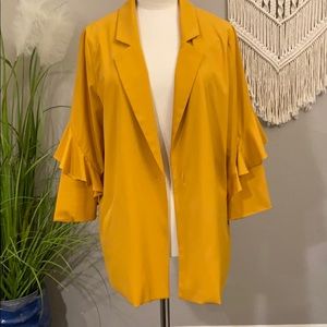 Mustard blazer